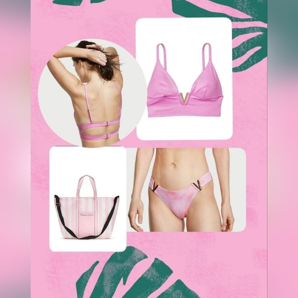 Victoria's Secret Swimwear V Bikini Set